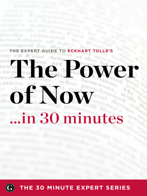 Cover image for The Power of Now in 30 Minutes